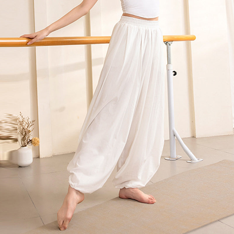 Pantalones de yoga con Buddha Stones, diseño simple, deportivos, fitness, yoga, para mujer - Pantalones blancos - US12,UK/AU16,EU44 (XL) - image 13