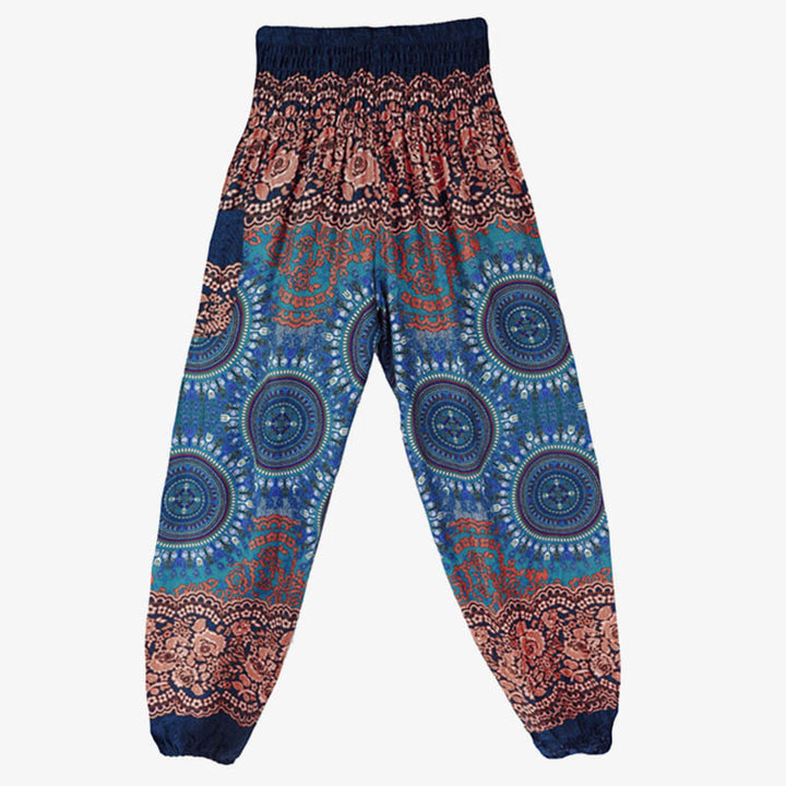 Buddha Stones Boho Pantalones Harem Sueltos Pantalones de Yoga para Mujer - image 34