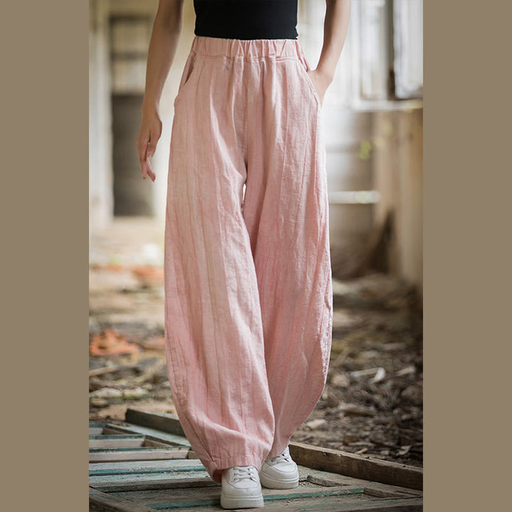 Buddha Stones Retro Tie Dye Harem Pantalones Casual Mujer Yoga Pantalones Con Bolsillos - image 36