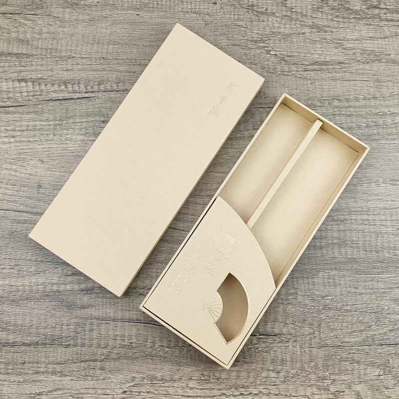 Abanico plegable de bambú de mano con diseño retro de Buddha Stones