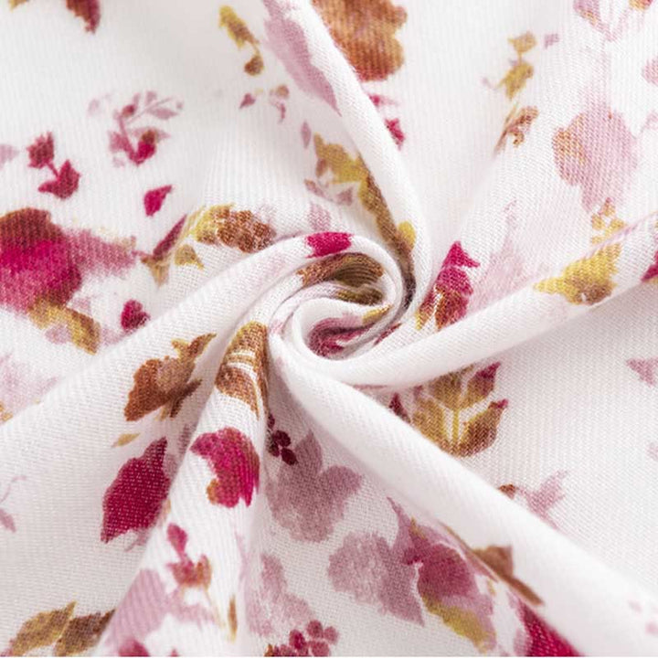 Chal con estampado de hojas caídas y flores tibetanas con Buddha Stones para otoño e invierno, bufanda cálida y acogedora para viajes