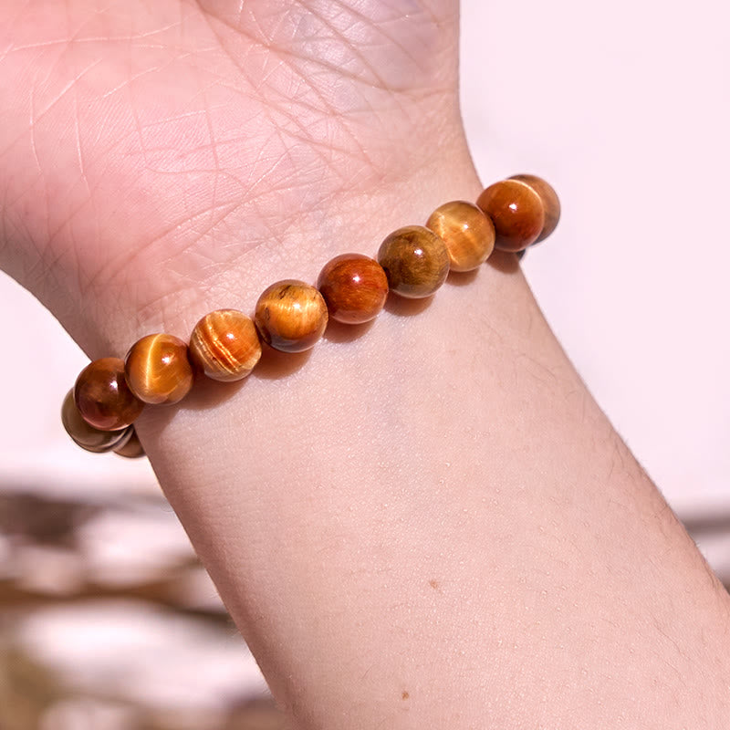 Pulsera positiva de felicidad de la serie amarilla con Buddha Stones que aumentan la confianza