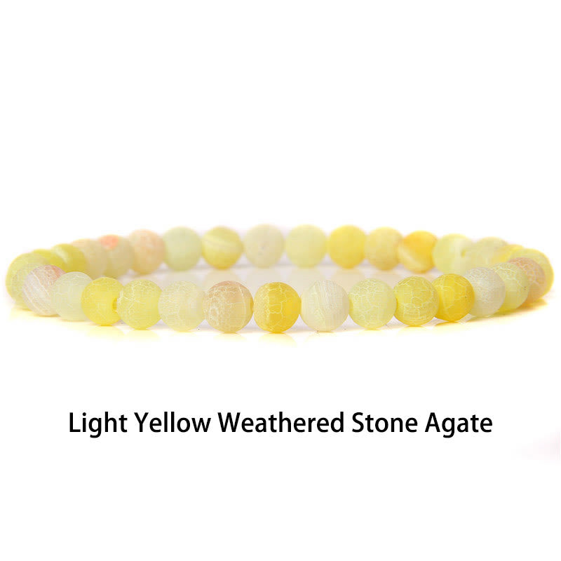 Pulsera protectora con cuentas de ojo de tigre rojo y Buddha Stones de 6 mm y cristales de varias piedras con purpurina negra