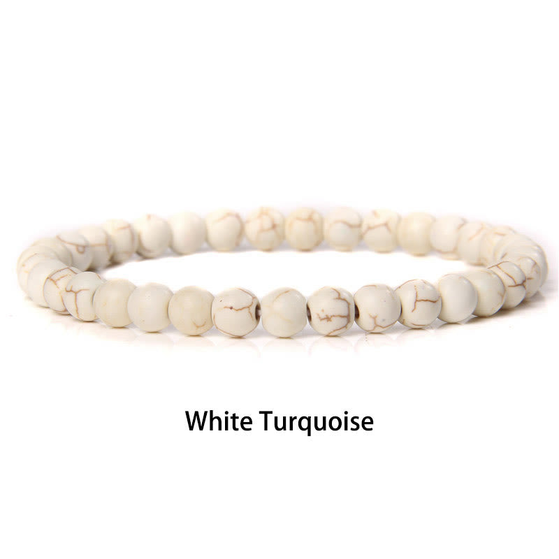 Pulsera protectora con cuentas de ojo de tigre rojo y Buddha Stones de 6 mm y cristales de varias piedras con purpurina negra