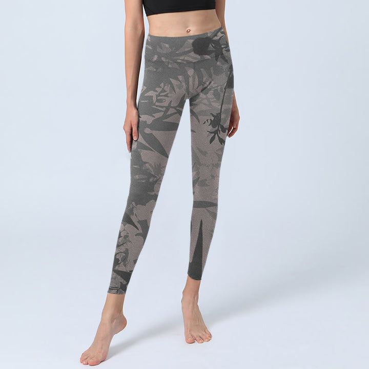 Leggings de yoga para mujer con estampado de Buddha Stones - image 6