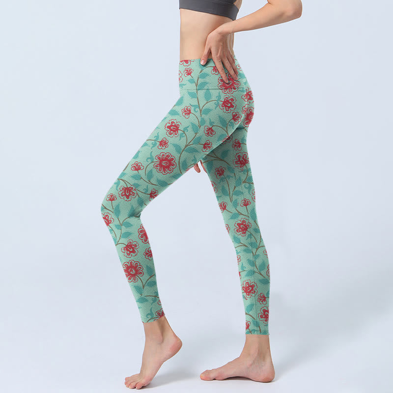 Leggings de yoga para mujer con estampado de Buddha Stones - image 3