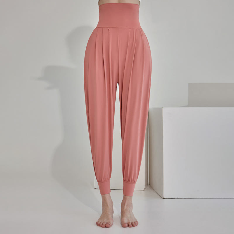 Pantalones Leica de talle alto, informales, de secado rápido y con bolsillos para mujer de Buddha Stones - Coral claro - US4,UK/AU8,EU36 (L) - image 21