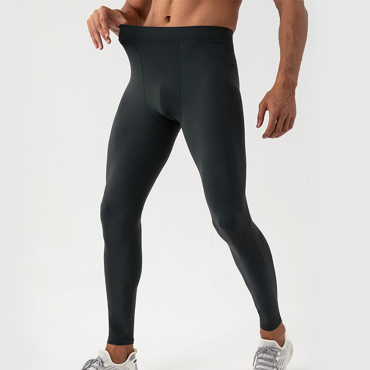Pantalones deportivos transpirables elásticos de cintura alta con diseño de Buddha Stones para hombre