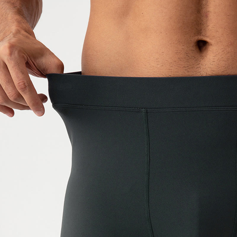 Pantalones deportivos transpirables elásticos de cintura alta con diseño de Buddha Stones para hombre