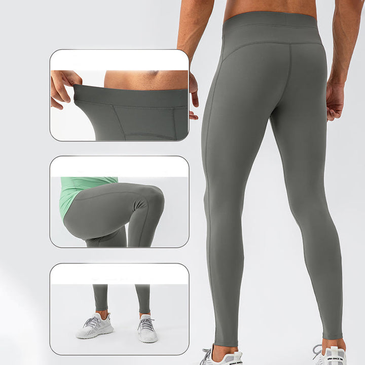 Pantalones deportivos de cintura alta con diseño de Buddha Stones , elásticos, de secado rápido, transpirables, para gimnasio y hombre