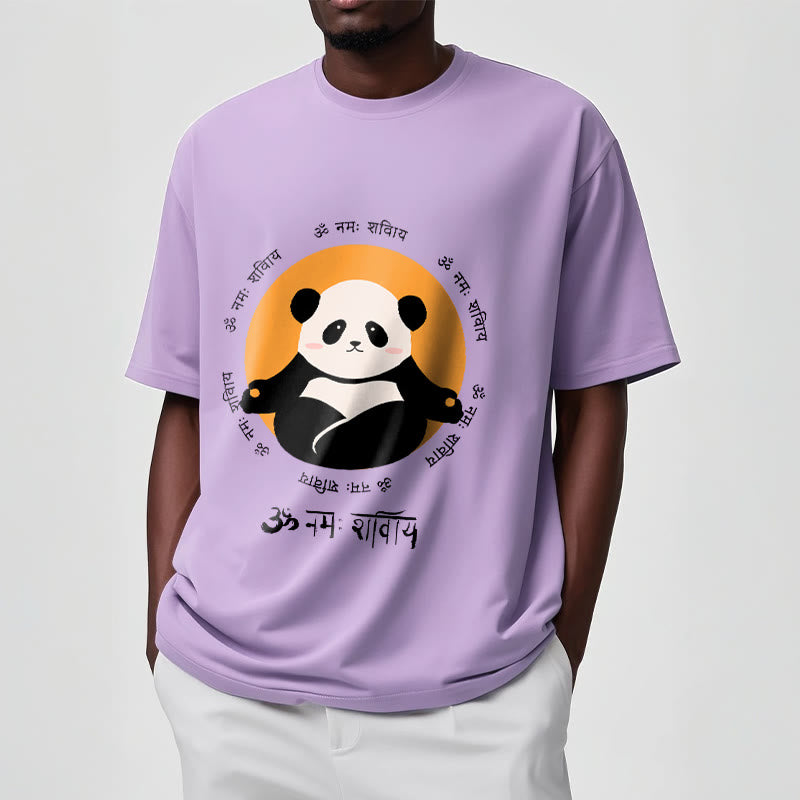 Camiseta con diseño de Buddha Stones Panda sánscrito Namah Shivaya - image 18