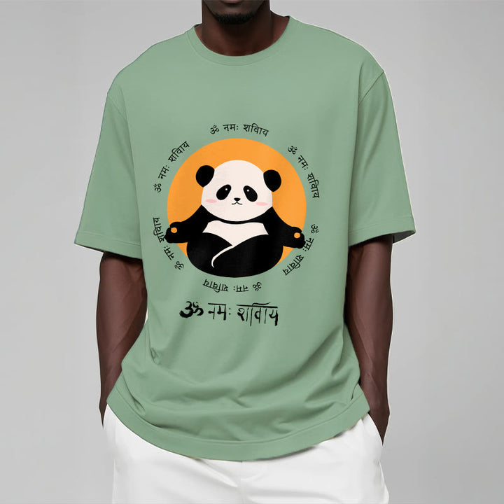 Camiseta con diseño de Buddha Stones Panda sánscrito Namah Shivaya - image 16