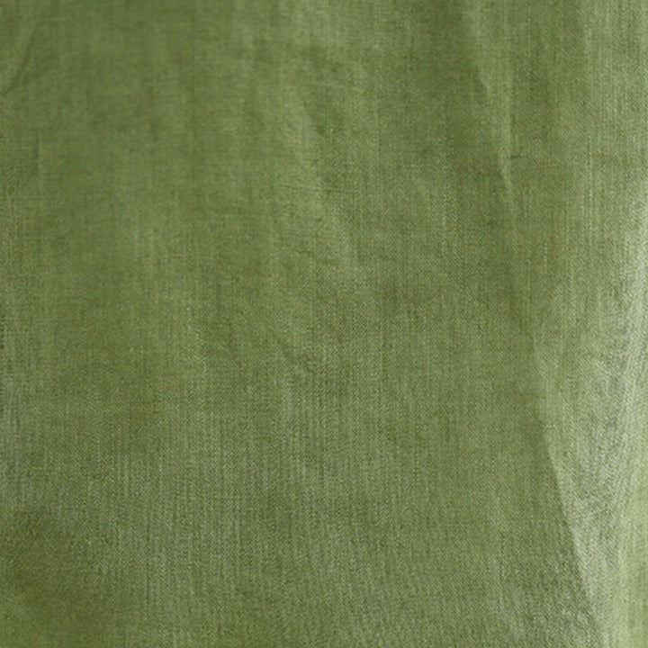 Chaleco sin mangas de algodón y lino para mujer, con cuello redondo, diseño de volantes y cordón ajustable, de Buddha Stones, para verano - image 11