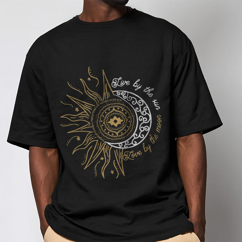 Camiseta " Buddha Stones, vive al sol, ama a la luna" - image 2