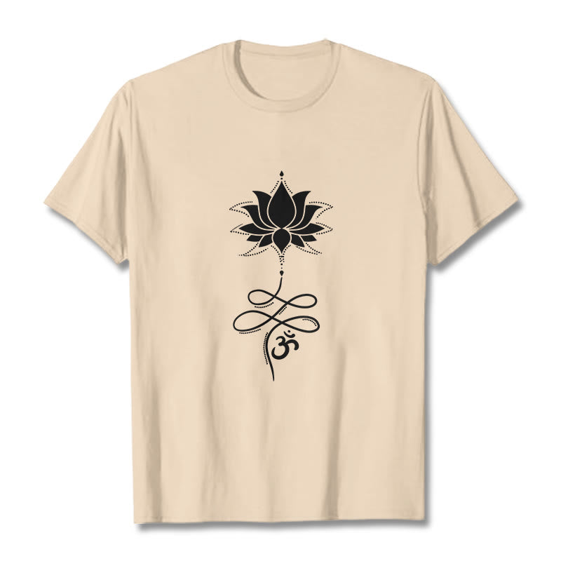 Camiseta sánscrita Buddha Stones Lotus OM - Sopa de mariscos - 2XL - image 9