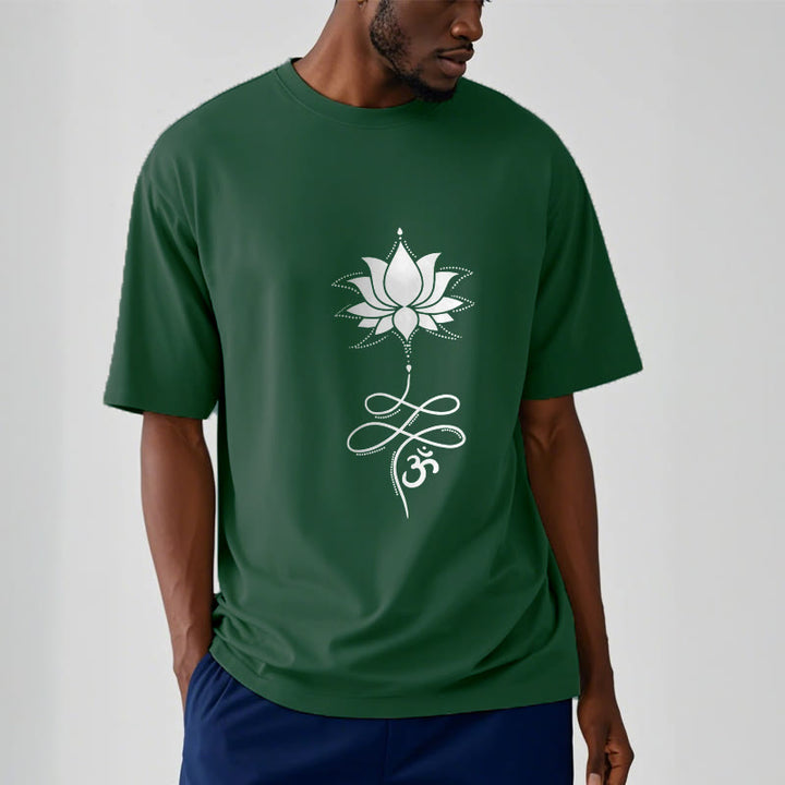 Camiseta sánscrita Buddha Stones Lotus OM - image 12