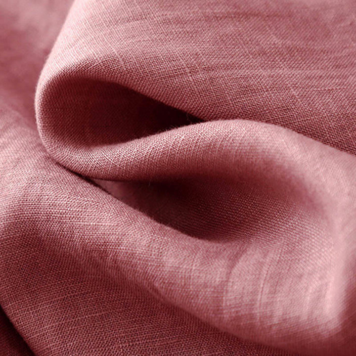 Vestido midi sin mangas de diseño sencillo con cuello redondo y colores puros de estilo casual de verano con Buddha Stones - image 6