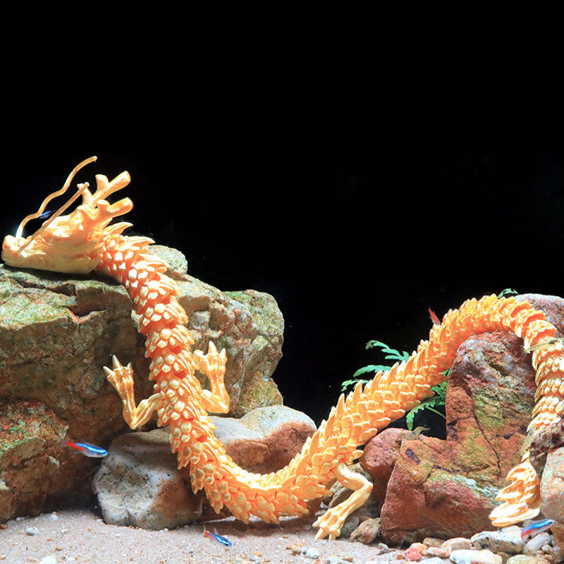 Buddha Stones , dragón luminoso impreso en 3D, para la suerte y el éxito, decoración del hogar.