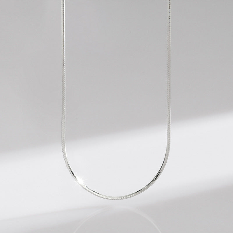 Colgante de plata de ley 925 con símbolo de Hamsa de mal de ojo, cadena de suerte y prosperidad - Cadena de hueso de serpiente - image 17