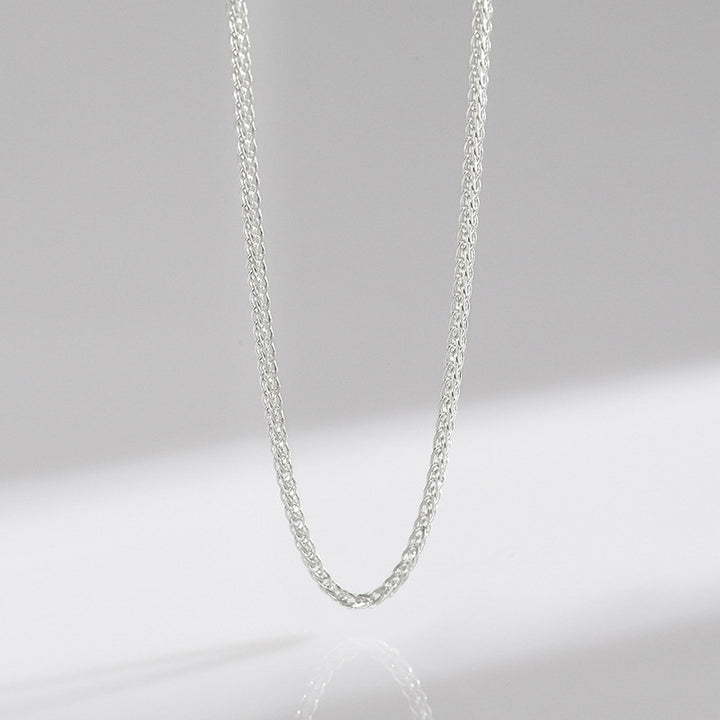 Colgante de plata de ley 925 con símbolo de Hamsa de mal de ojo, cadena de suerte y prosperidad - Cadena - image 18