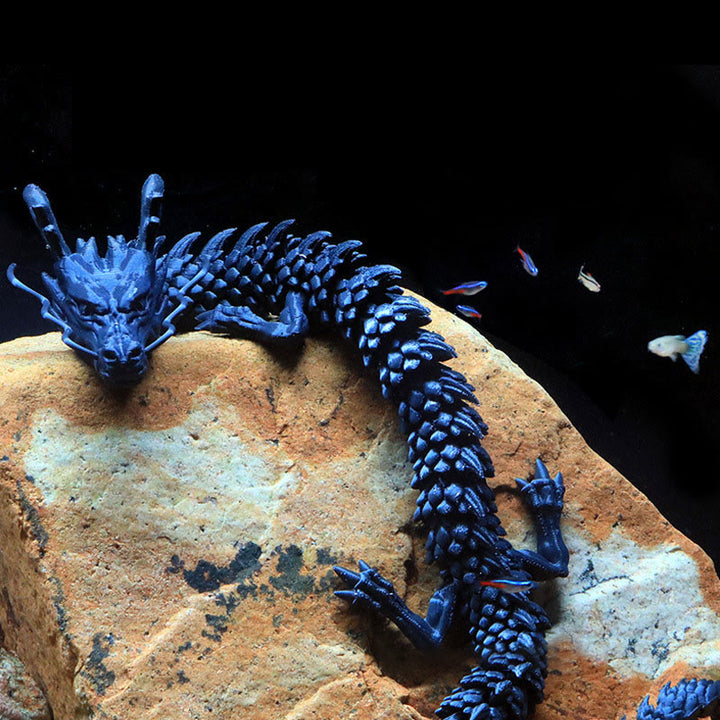 Buddha Stones , dragón luminoso impreso en 3D, para la suerte y el éxito, decoración del hogar.