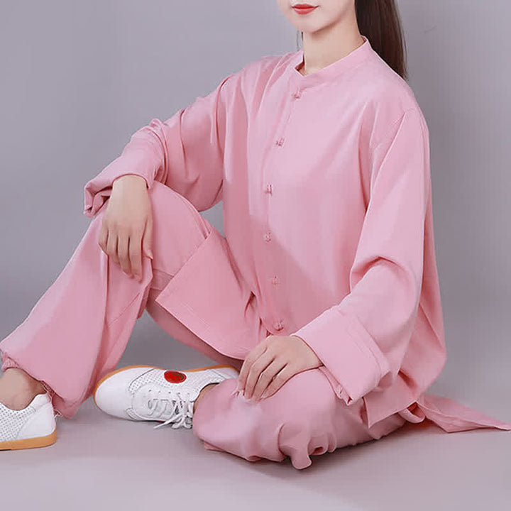 Conjunto de ropa unisex de lino y algodón con Buddha Stones, tai chi, qigong, oración, práctica espiritual zen - image 12