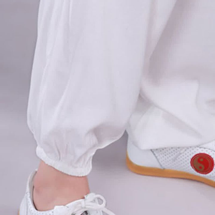 Conjunto de ropa unisex de lino y algodón con Buddha Stones, tai chi, qigong, oración, práctica espiritual zen - image 7