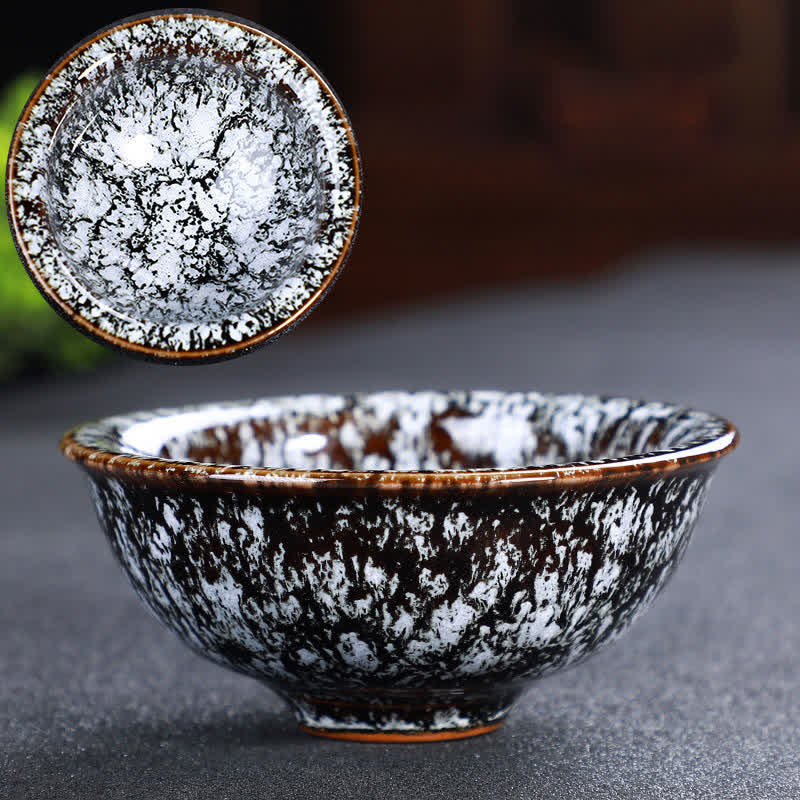 Tazas de té de cerámica coloridas con Buddha Stones para el hogar y la oficina - image 20