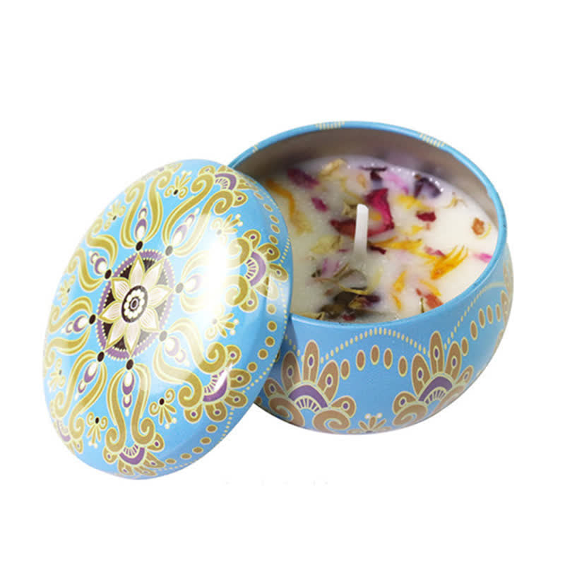 Té blanco Flor de jengibre Lavanda Gardenia Vela de cera de soja perfumada Regalo para familiares y amigos - Albahaca - image 23