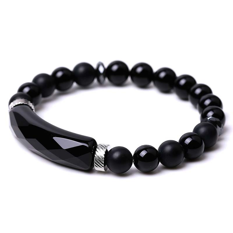 Pulsera curativa de aventurina azul de cristal natural con Buddha Stones