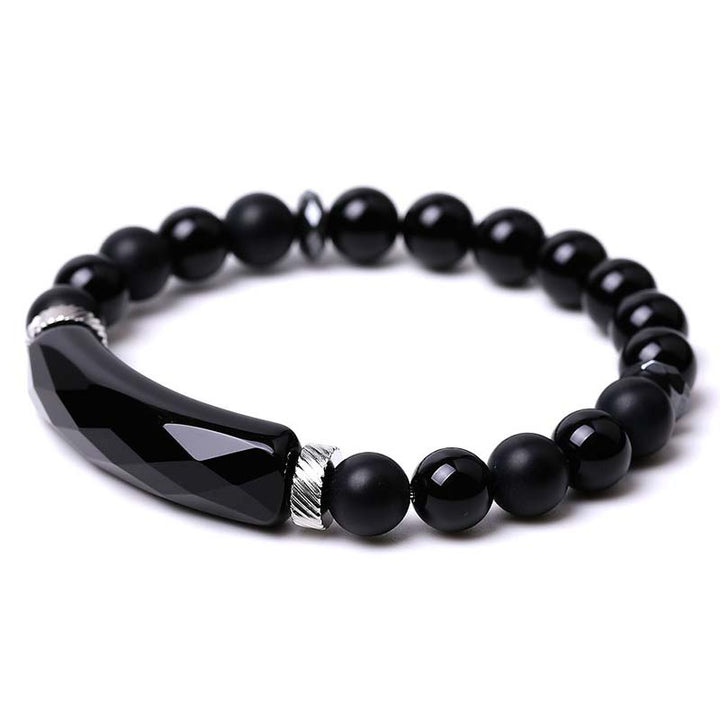 Pulsera curativa de aventurina azul de cristal natural con Buddha Stones