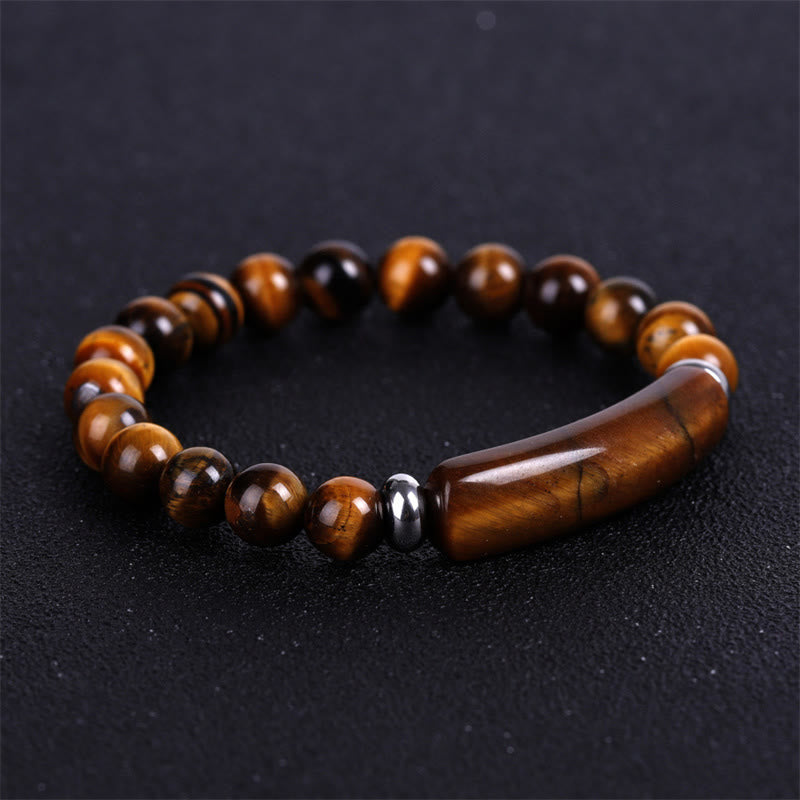 Pulsera curativa de piedras preciosas naturales hechas a mano con Buddha Stones