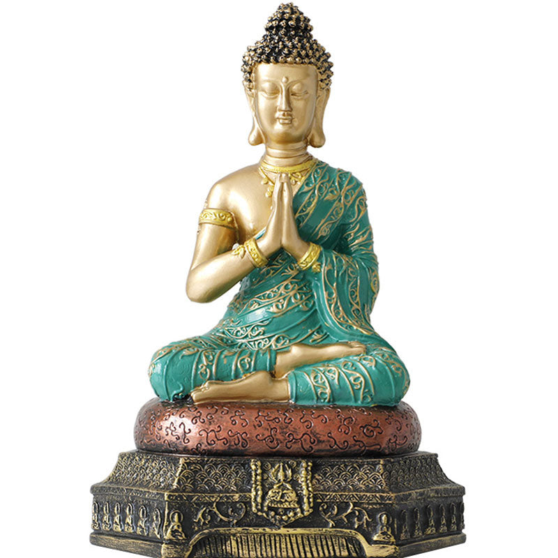 Decoración de estatua de resina de compasión de Buda de Buddha Stones de Buda