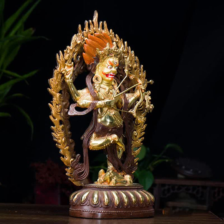 Figura de Buda Kurukulla, estatua de cobre de serenidad, decoración del hogar - image 1