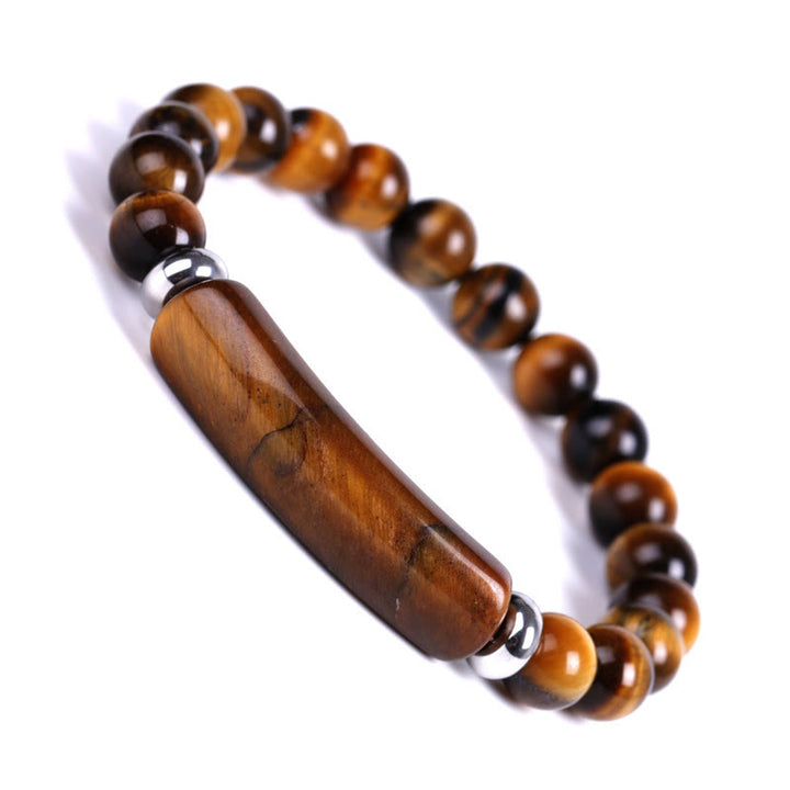 Pulsera curativa de piedras preciosas naturales hechas a mano con Buddha Stones