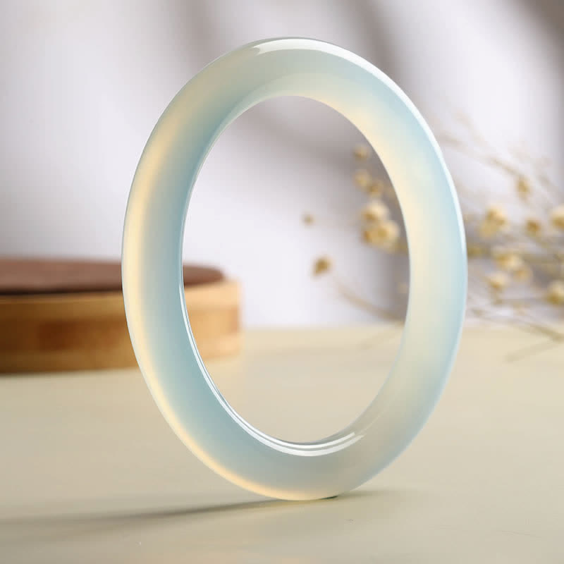 Brazalete de serenidad con bendición de aguamarina natural - image 2