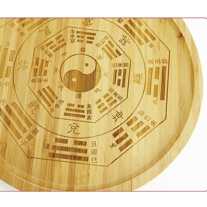 Mapa de Bagua de Bambú Feng Shui Mapa de Energía de Armonía - image 9