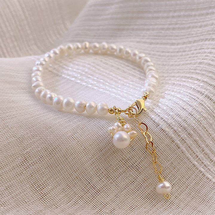 Pulsera de cadena curativa con forma de pata de gato y perlas de Buddha Stones - image 2