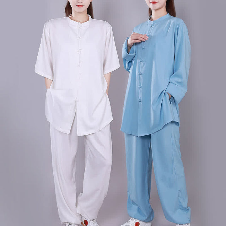 Conjunto de ropa unisex de lino y algodón con Buddha Stones, tai chi, qigong, oración, práctica espiritual zen - image 14