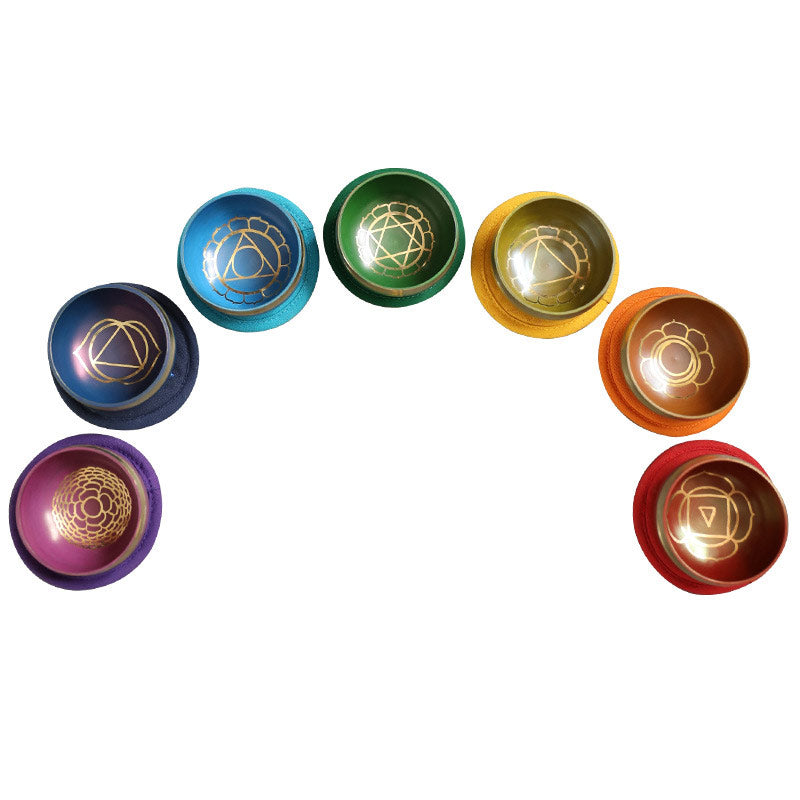 Cuenco con sonido tibetano de Buddha Stones hecho a mano para curación de chakras y meditación de atención plena, juego de cuencos para cantar