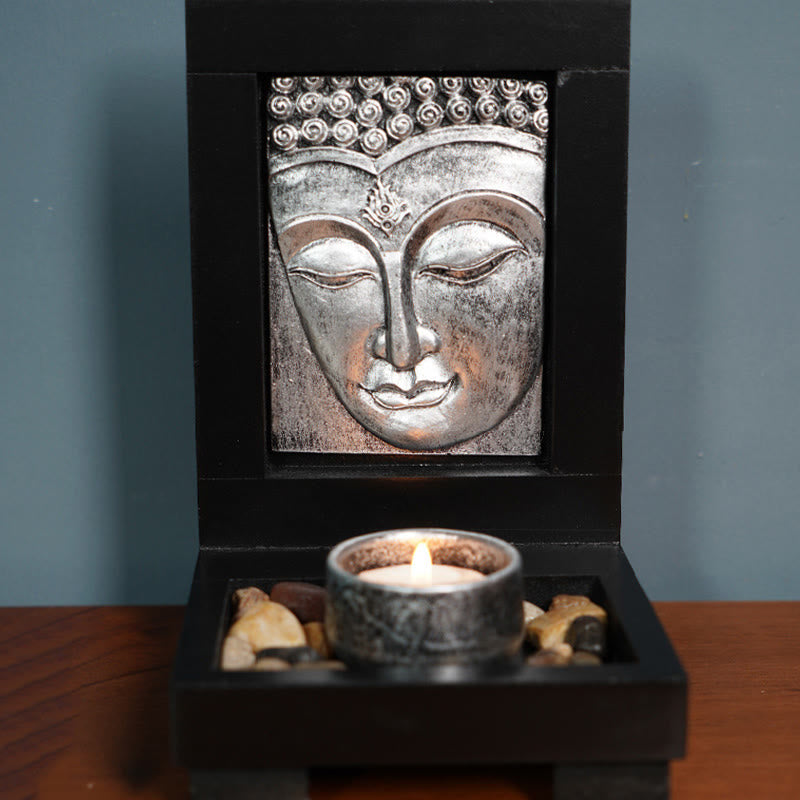 Buddha Stones Buda Compasión Serenidad Hogar Oración Altar Zen Decoración - image 13