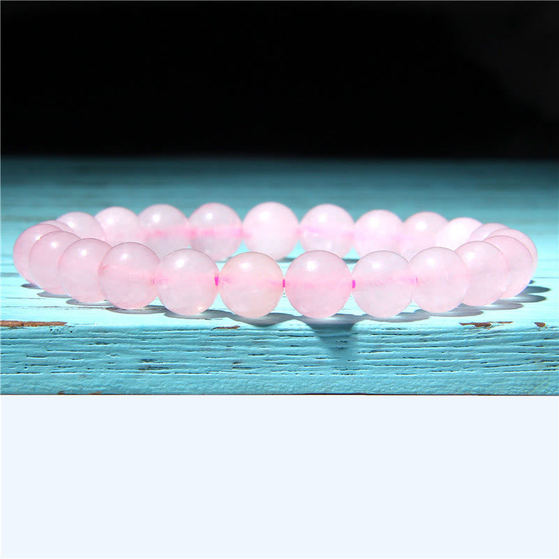 Pulsera con cuentas de equilibrio de cristal de piedra de ágata natural