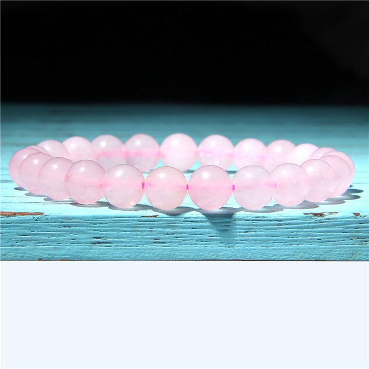 Pulsera con cuentas de equilibrio de cristal de piedra de ágata natural