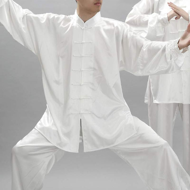 Buddha Stones patrón Simple meditación oración espiritual Zen Tai Chi Qigong práctica conjunto de ropa Unisex