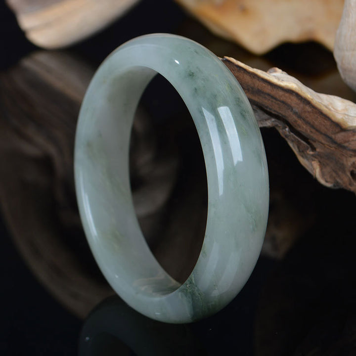 Brazalete curativo de la suerte de jade natural
