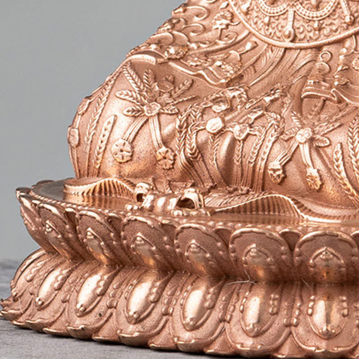 Estatua de cobre hecha a mano de la compasión de la estatuilla de Buda Shakyamuni Decoración - image 10