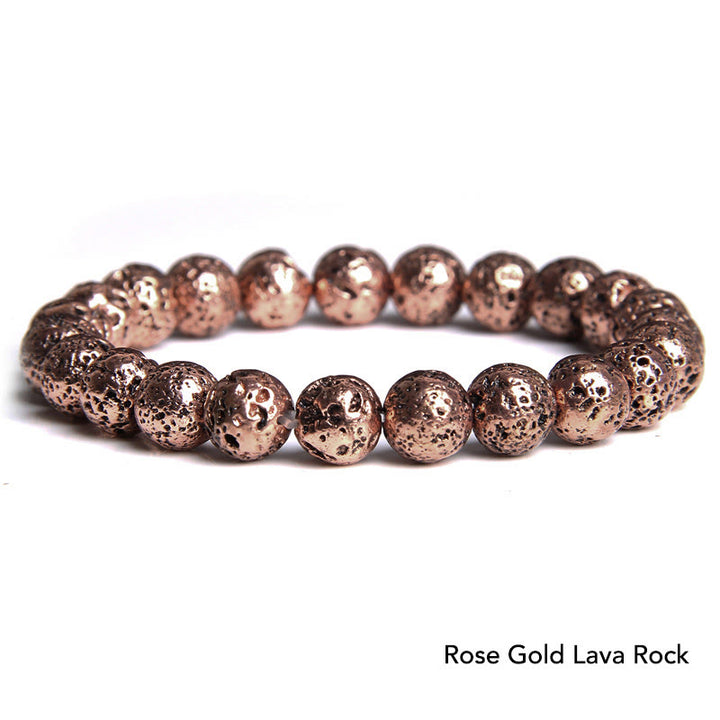 Pulsera con cuentas de equilibrio de cristal de piedra de ágata natural