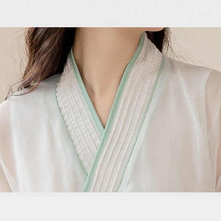Conjunto de ropa de gasa para mujer, ropa de práctica de meditación espiritual Zen, Buddha Stones, oración Retro
