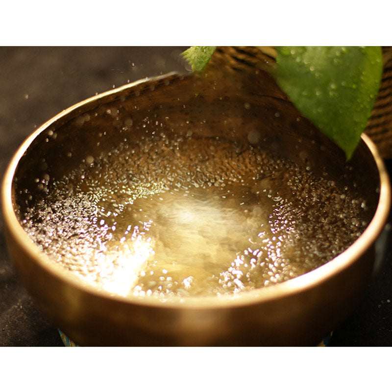 Cuenco de sonido tibetano hecho a mano para curación y meditación, juego de cuencos cantores de energía positiva