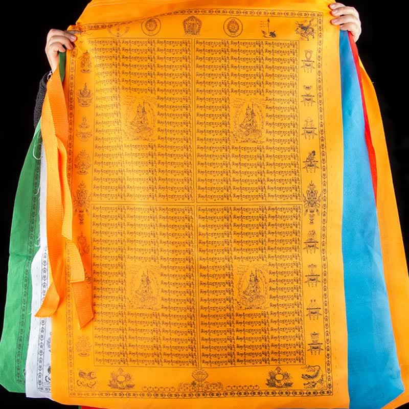 Bandera tibetana de oración al aire libre, 5 colores, caballo de viento, felicidad, auspicioso